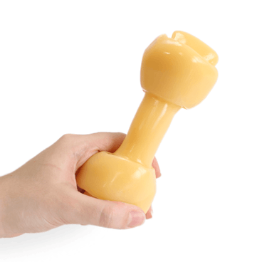 Brinquedo Osso Durabone Odontopet Bege Apresentação