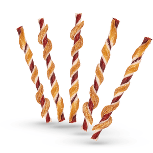 Petisco Dingo Twist 3 Sabores para Cães - 5 Unidades