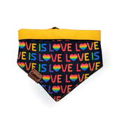 Bandana Cães e Gatos Love is Love Flicks