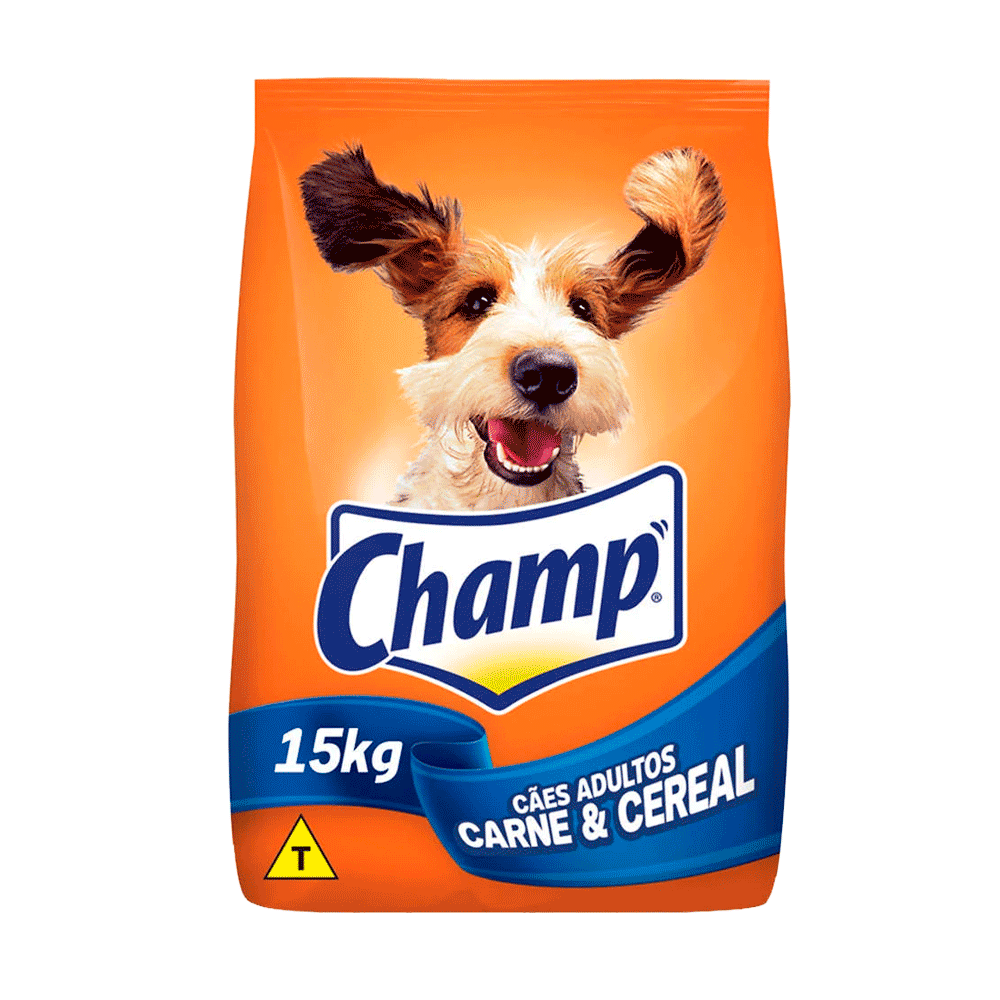 Ração Champ Cães Adultos Carne e Cereais