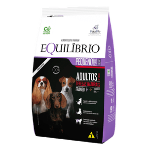 Ração Equilíbrio para Cães Adultos Porte Pequeno Frango