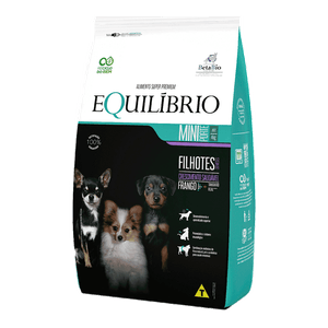 Ração Equilíbrio para Cães Filhotes Porte Mini Frango
