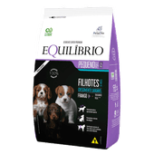 Ração Equilíbrio para Cães Filhotes Porte Pequeno Frango