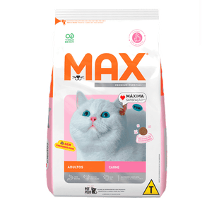 Ração Max para Gatos Adultos Carne