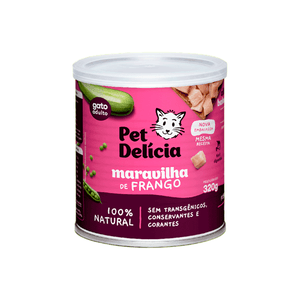 Ração Úmida Pet Delícia Gatos Maravilha de Frango