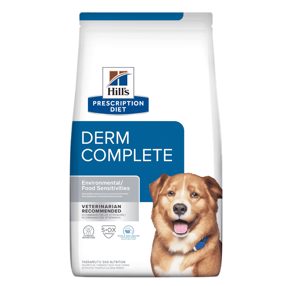 Ração Hill's Prescription Diet Derm Complete Cães Adultos