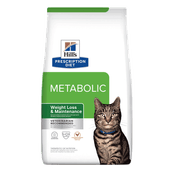 Ração Hill's Prescription Diet Metabolic Obesidade Gatos Adultos