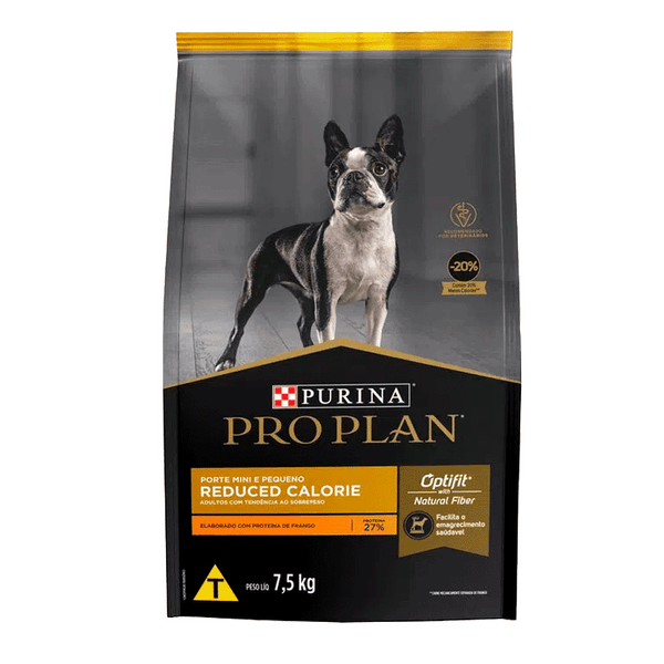 Ração Pro Plan Cães Adultos Reduced Calorie Raças Pequenas 7,5 kg