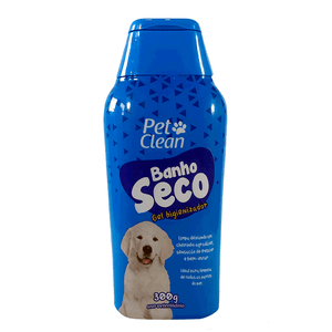 Banho a Seco Gel Pet Clean para Cães e Gatos - 300 g