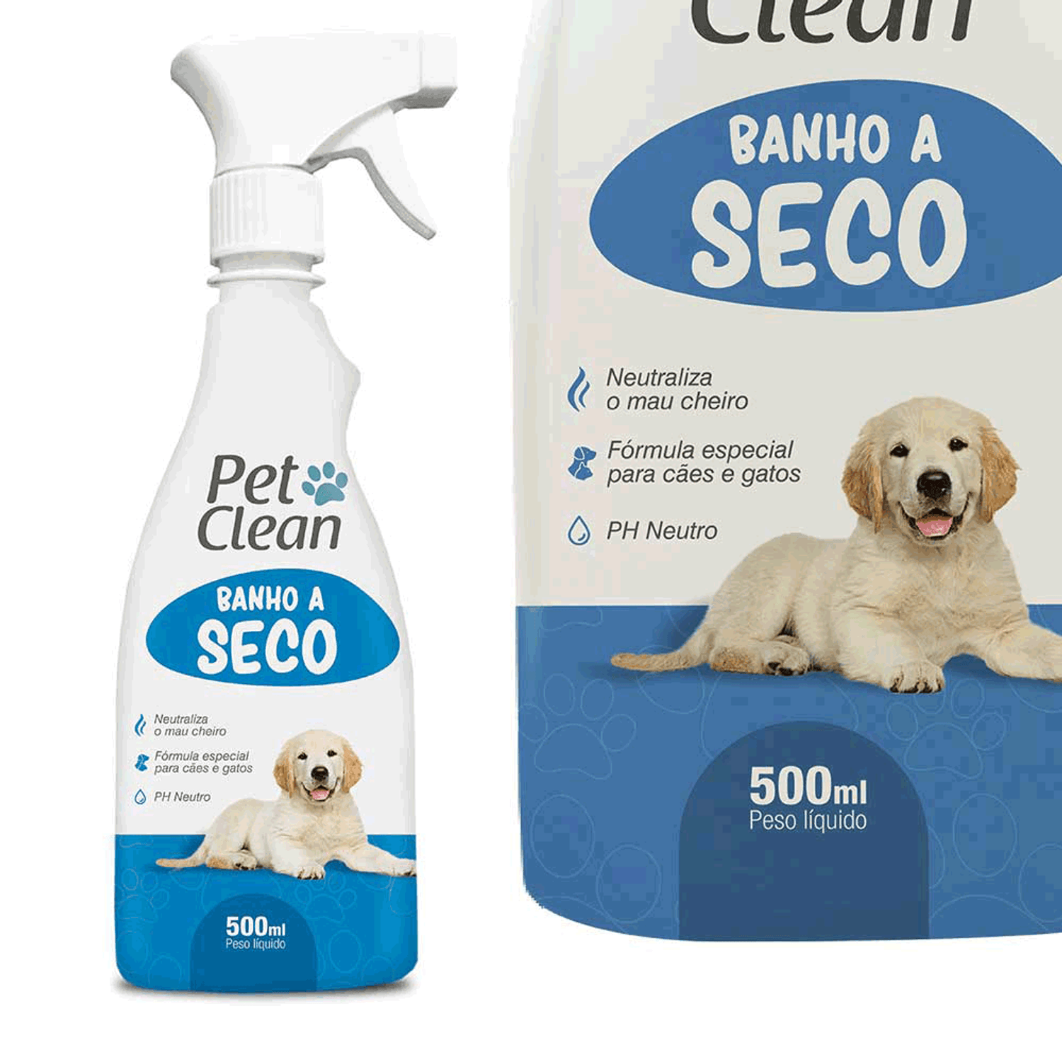 Banho a Seco Pet Clean 500ml