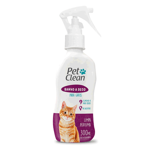 Banho a Seco para Gatos Pet Clean - 300ml