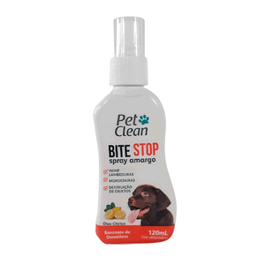 Spray Amargo Bite Stop Pet Clean - 120 ml