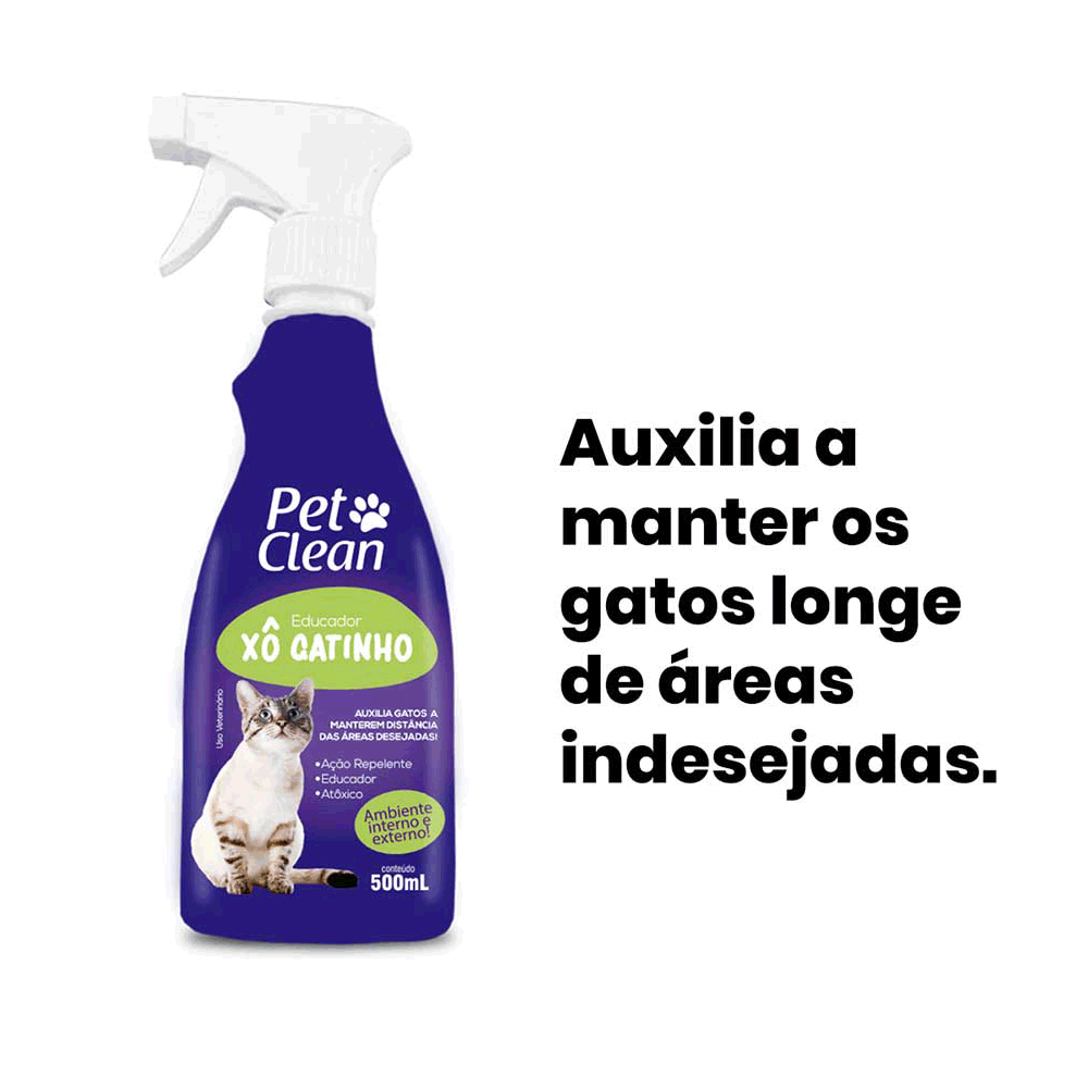 Educador Sanitário Xô Gatinho Pet Clean | Cobasi