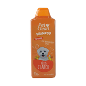 Shampoo 2 em 1 Pelos Claros Pet Clean