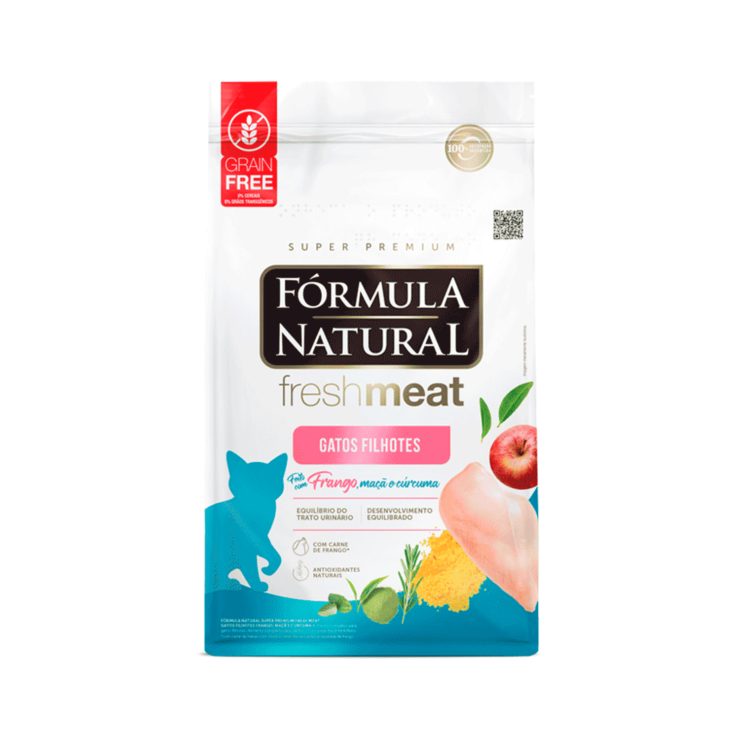 Racao-Formula-Natural-Fresh-Meat-Gatos-Filhote-Frango-Frente