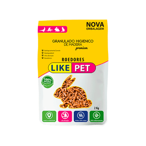 Granulado Higiênico para Roedores Like Pet