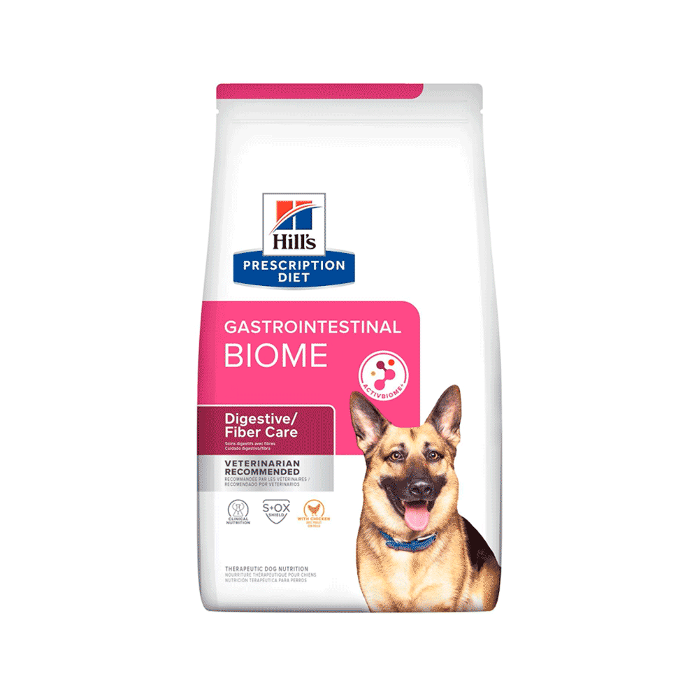 Ração Hill's Prescription Diet Cães Adultos Gastrointestinal Biome