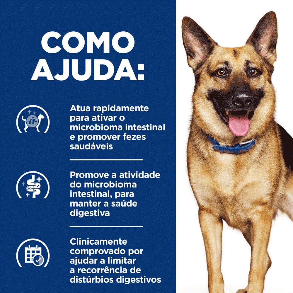 Ração Hill's Prescription Diet GI Biome para Cães Adultos Gastrointestinal