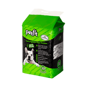 Tapete Higiênico Slim Super Premium para Cães Carvão Ativado Bambu Petfit