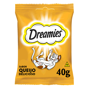 Petisco Dreamies Queijo para Gatos Adultos - 40 g