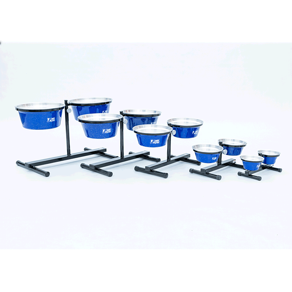 Comedouro Duplo Premium NF Pet Azul