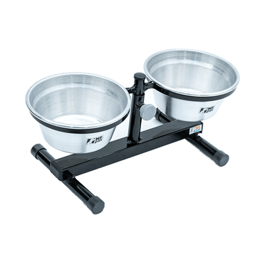 Comedouro Premium NF Pet Alumínio lado