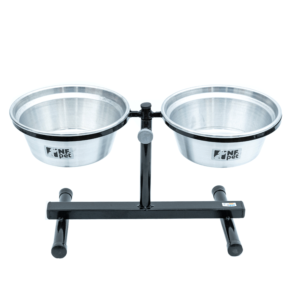 Comedouro Premium NF Pet Alumínio