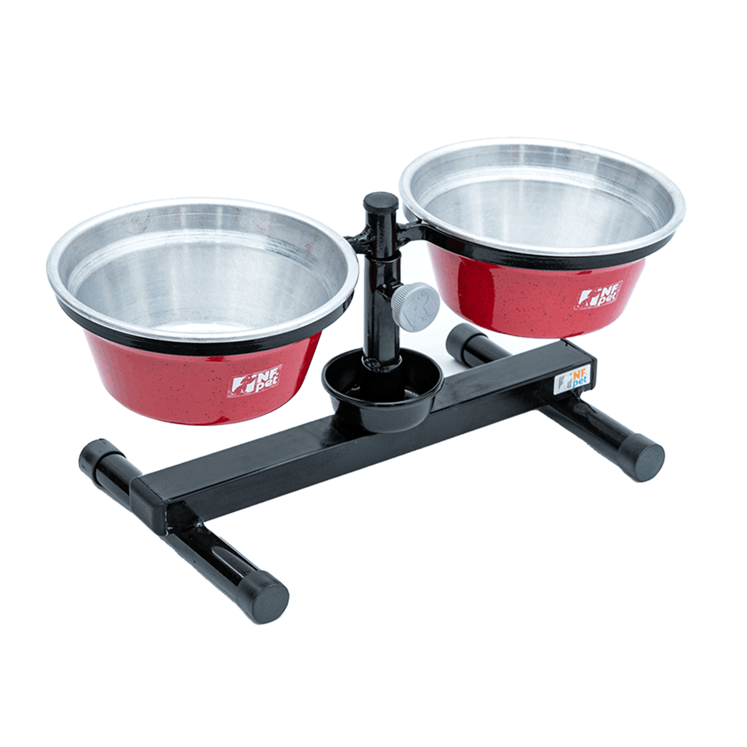 Comedouro Antiformiga NF Pet Vermelho lado