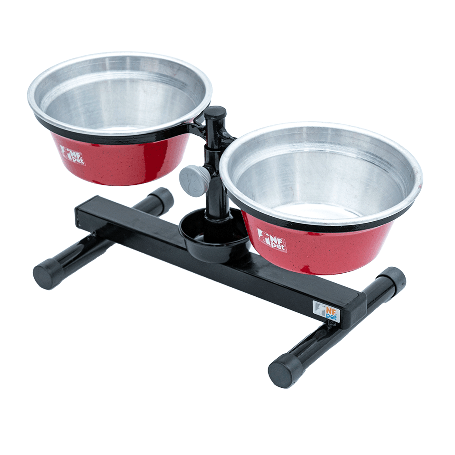 Comedouro Antiformiga NF Pet Vermelho lado