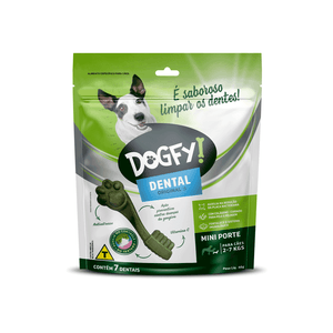 Petisco Dogfy Dental para Cães de Porte Mini - 7 unidades