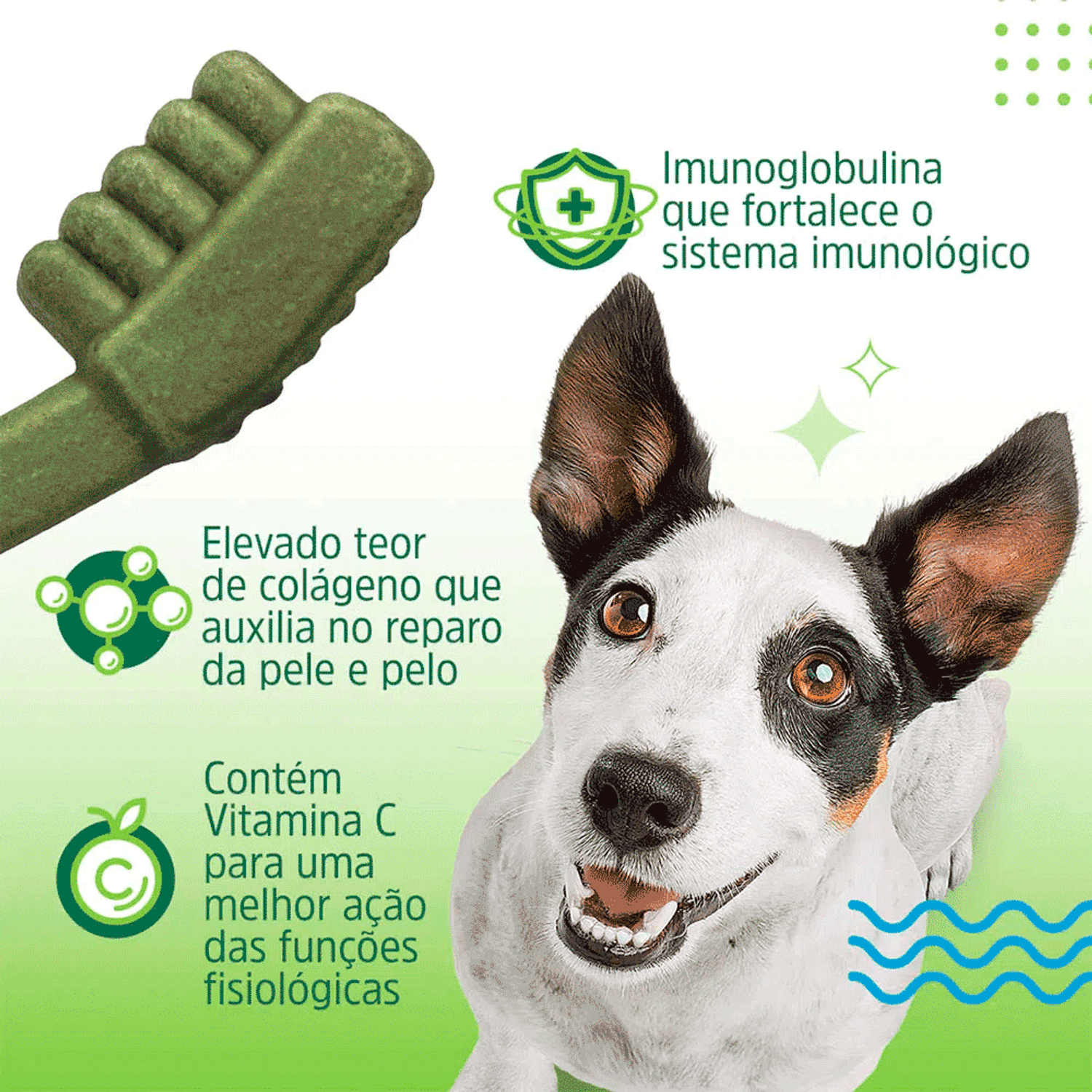 Petisco Dogfy Dental para Cães Benefícios