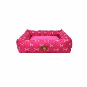 Cama Retangular Carmel Fábrica Pet Rosa