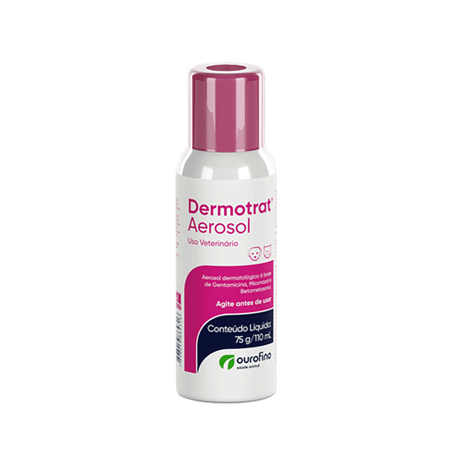 Dermotrat Aerosol para Cães e Gatos 110ml