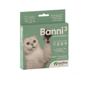Banni 3 Antipulgas para Gatos até 2,5kg
