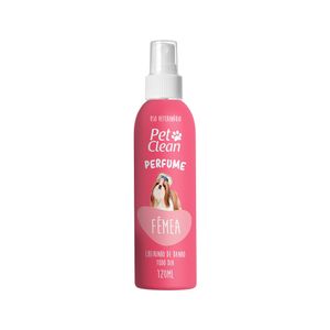 Perfume Deo Colônia Fêmea Pet Clean - 120 ml