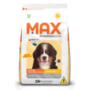 Ração Max para Cães Filhotes Raças Médias e Grandes Carne e Arroz
