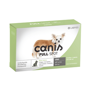 Antiparasitário Canis Fullspot 1 a 4kg - 1 pipeta