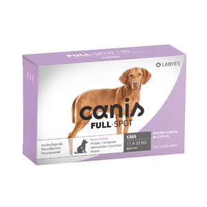 Antiparasitário Canis Fullspot 11 a 25kg - 1 pipeta