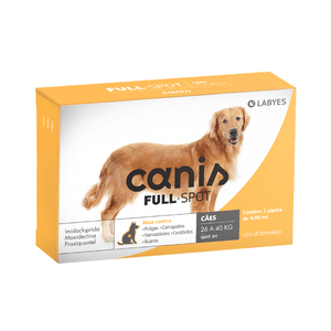 Antiparasitário Canis Fullspot 26 a 40kg - 1 pipeta