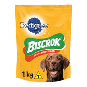 Biscoito Pedigree Biscrok Cães Adultos Raças Grandes