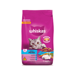 Ração Whiskas Gatos Adultos Peixe