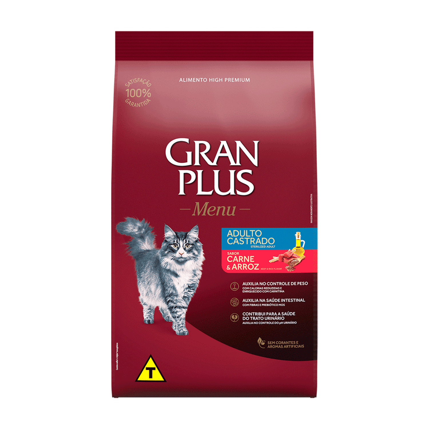 Racao-GranPlus-Menu-Gatos-Adultos-Castrados-Carne-e-Arroz