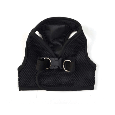 Peitoral com Guia para Cães Emporium Distripet Preto costas