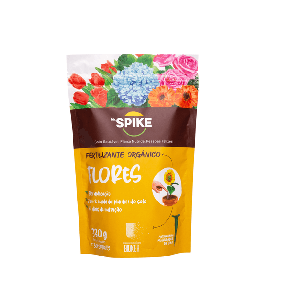 Fertilizante Orgânico para Flores Mr. Spike 330g