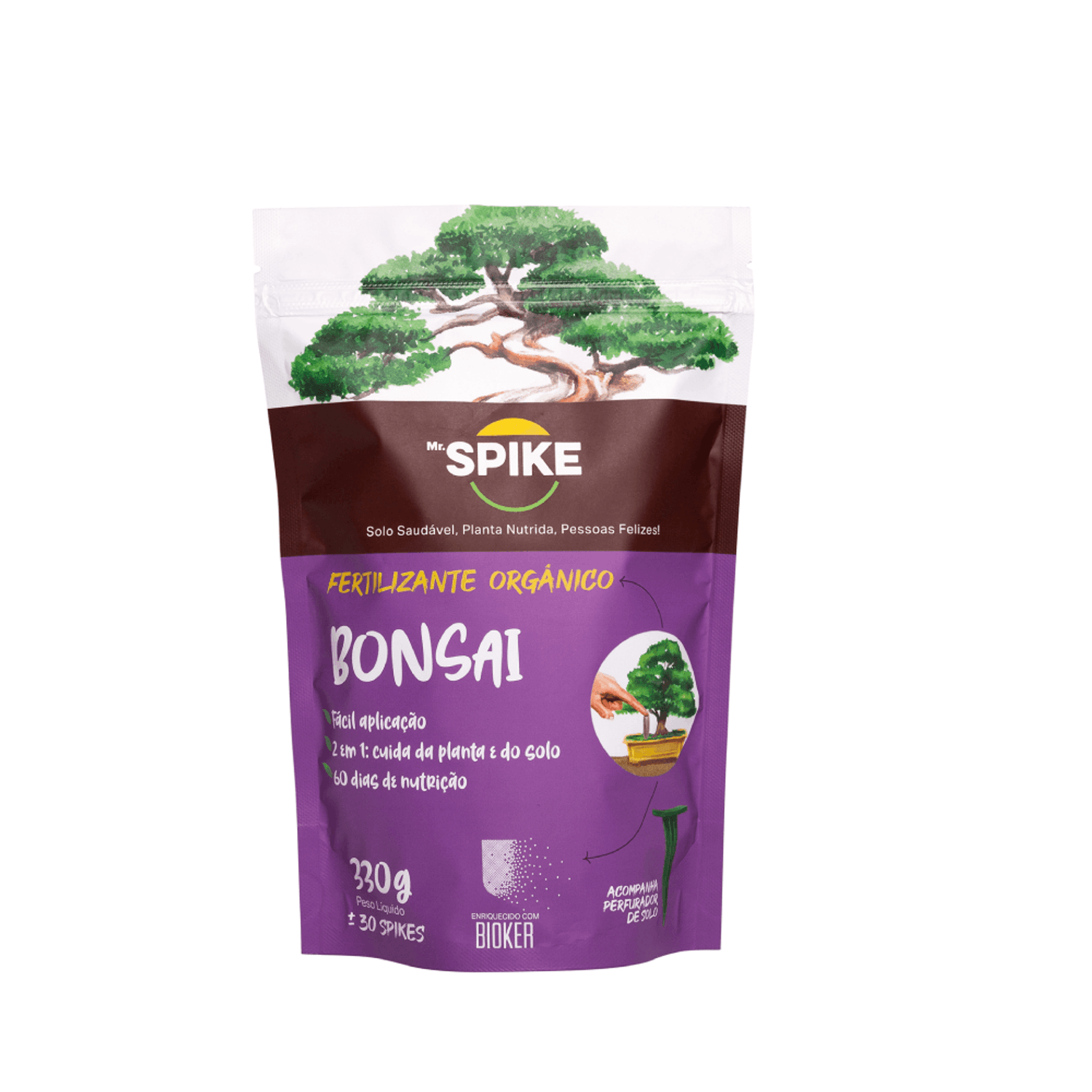 Mr. Spike Bonsai Embalagem Frente