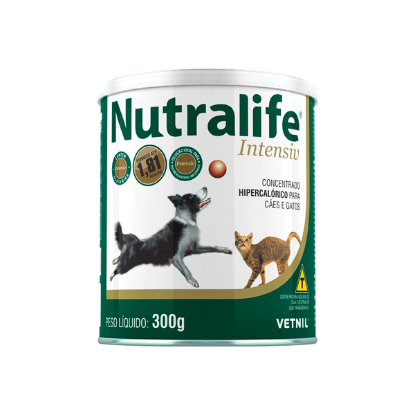 Nutralife Intensiv Suplemento para Cães e Gatos 300 g
