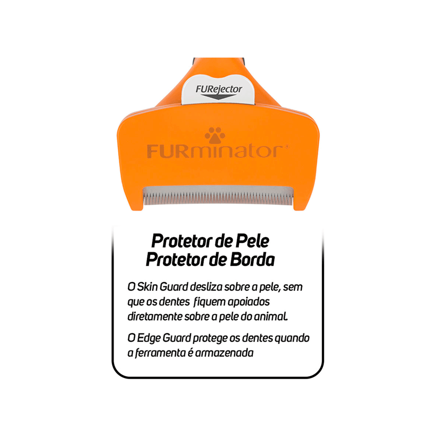 Furminator-Medio-para-Caes-de-Pelo-Curto-Protetor-de-Pelos