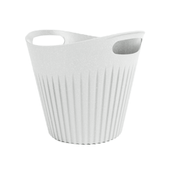 Cesto Cachepot Decorativo Evo Marfim