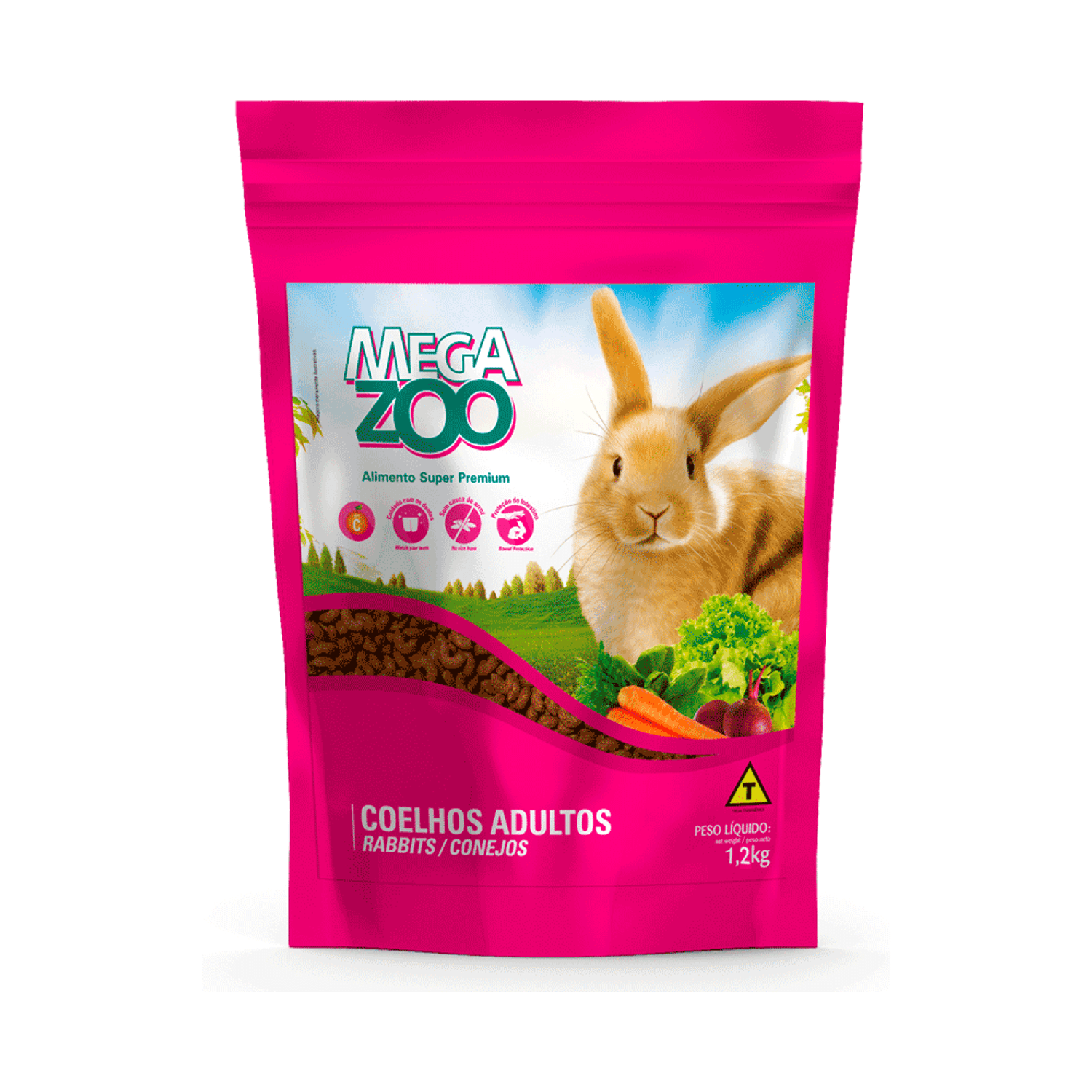 Racao-Extrusada-Megazoo-para-Coelhos-Ornamentais