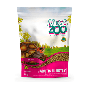 Ração Extrusada Megazoo para Jabuti Filhote - 200 g